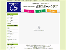 Tablet Screenshot of aidu-sports.com